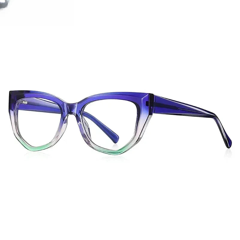 Women's Cat Eye Full Rim TR90 Reading Glasses 2156 — view 11 | Rx Spectacle