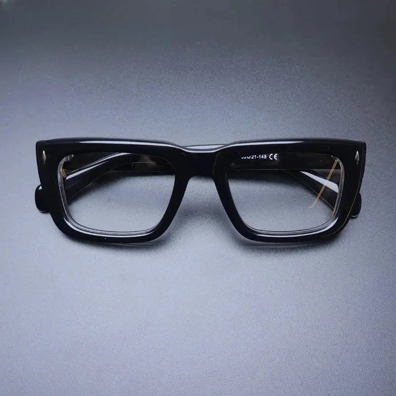 Unisex Square Full Rim Acetate Prescription Glasses Gxyj1200 — view 1 | Rx Spectacle