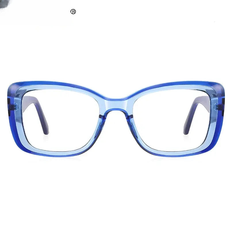 Women's Square Full Rim TR90 Reading Glasses 2147 — view 4 | Rx Spectacle