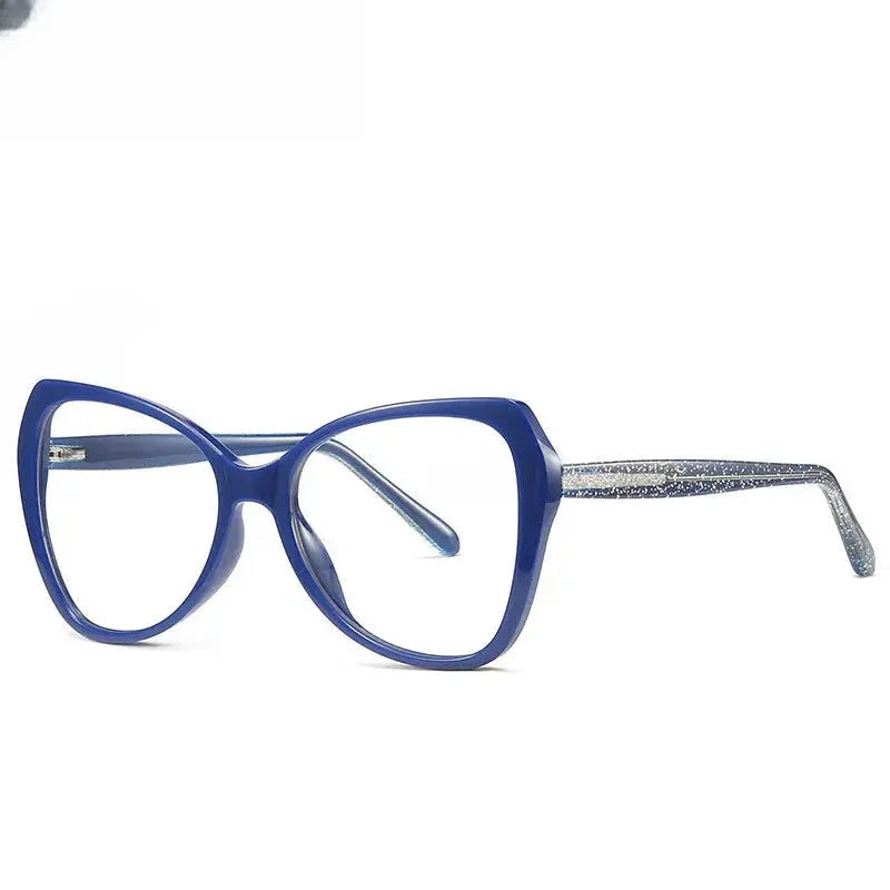 Women's Butterfly Full Rim Acetate Prescription Glasses 20114 — view 4 | Rx Spectacle