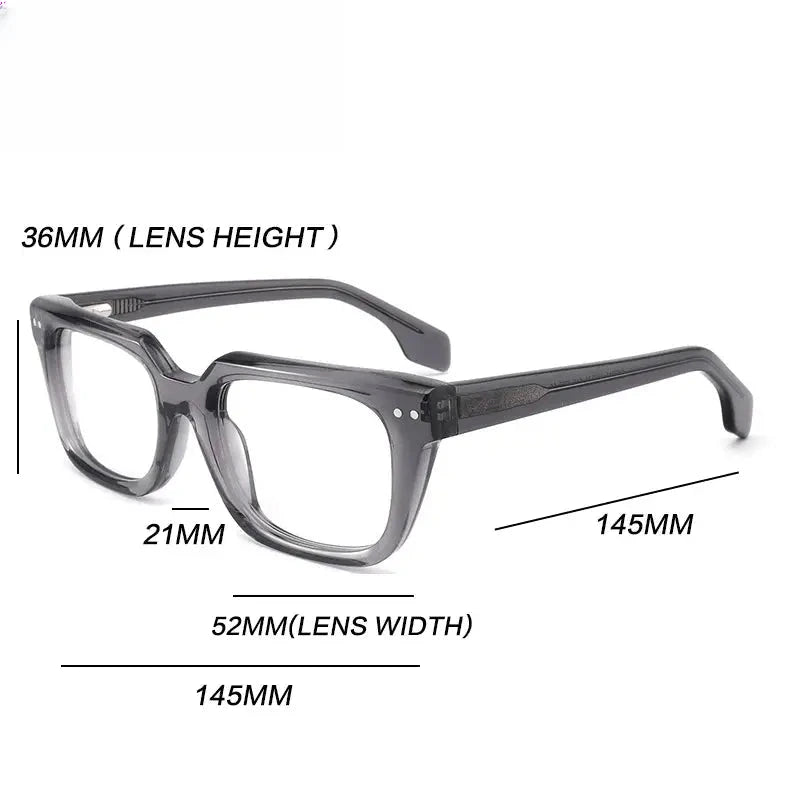 Unisex Square Full Rim Acetate Reading Glasses G882211 — view 2 | Rx Spectacle