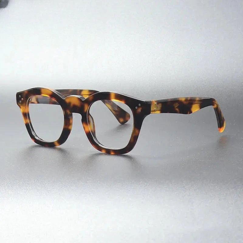 Unisex Square Full Rim Acetate Prescription Glasses Gxyj1480 — view 2 | Rx Spectacle