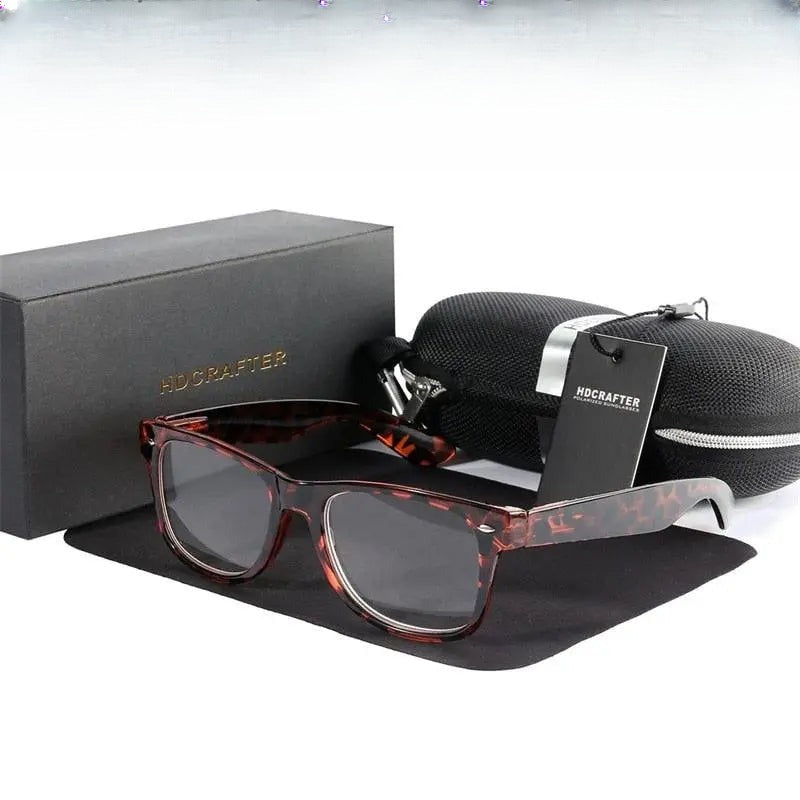 Unisex Square Full Rim Acetate Reading Glasses H9002 — view 1 | Rx Spectacle