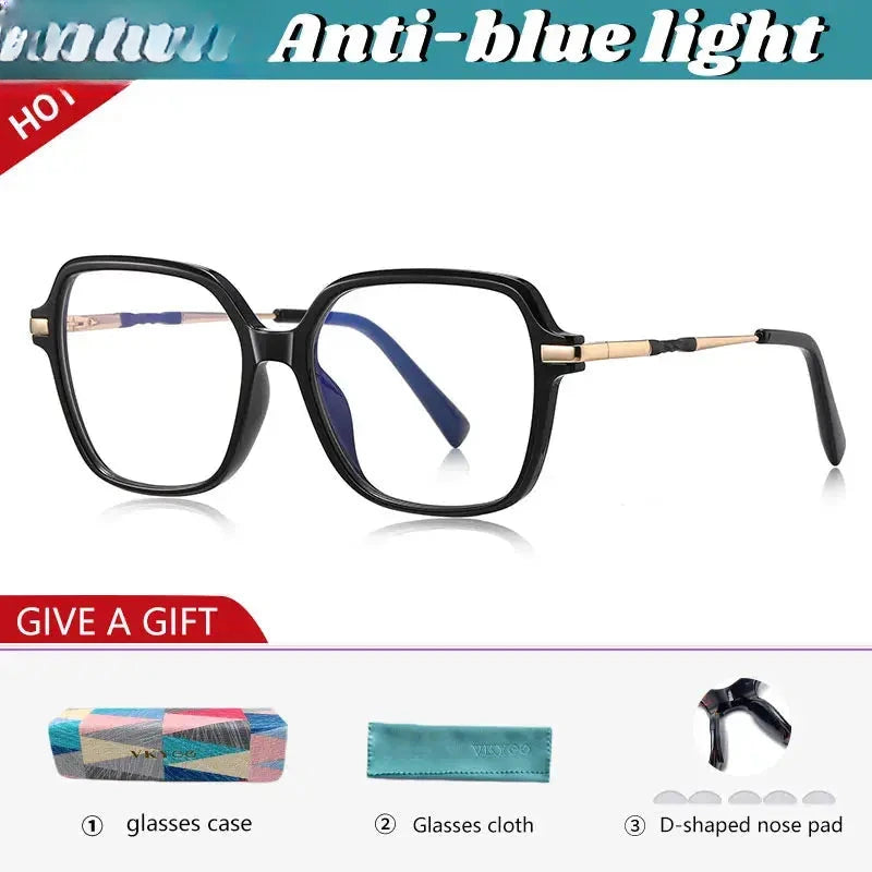 Women's Square Full Rim TR90 Reading Glasses 82211 — view 6 | Rx Spectacle