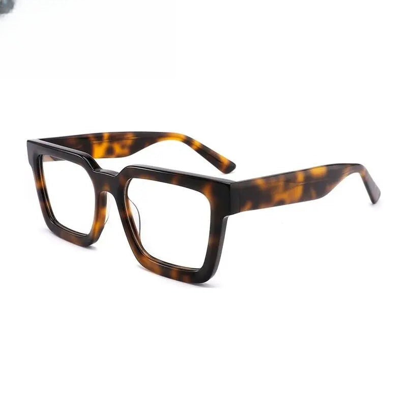 Unisex Square Full Rim Acetate Prescription Glasses Gxyj793 — view 9 | Rx Spectacle