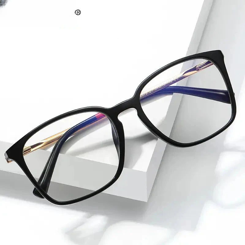 Men's Square Full Rim Titanium Reading Glasses 2079 — view 1 | Rx Spectacle