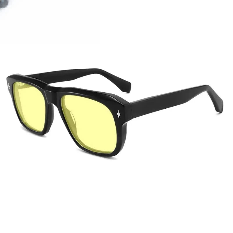 Unisex Square Full Rim Acetate Prescription Glasses Mo16 — view 16 | Rx Spectacle