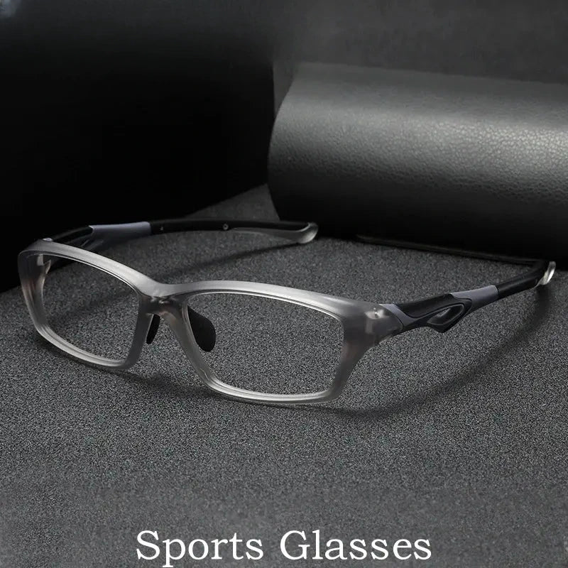 Unisex Square Full Rim TR90 Sports Glasses Y81277 — view 1 | Rx Spectacle