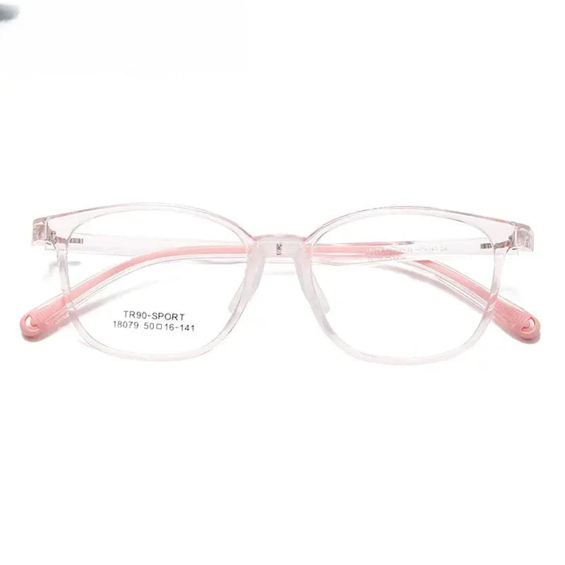Women's Square Full Rim TR90 Prescription Glasses 318079 — view 3 | Rx Spectacle