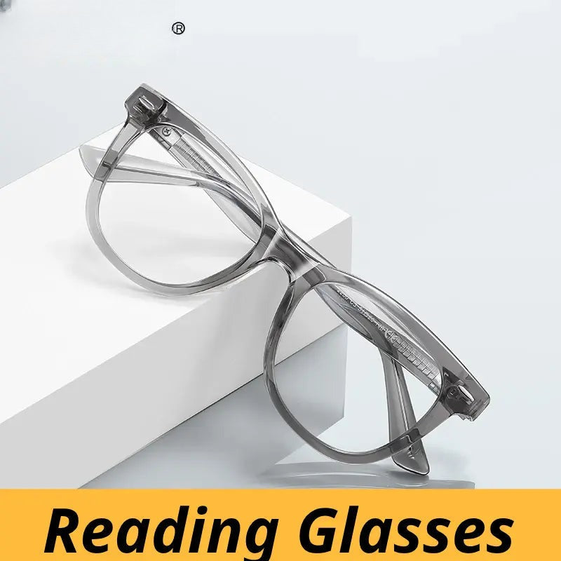 Women's Butterfly Full Rim Titanium Reading Glasses 512230 — view 1 | Rx Spectacle