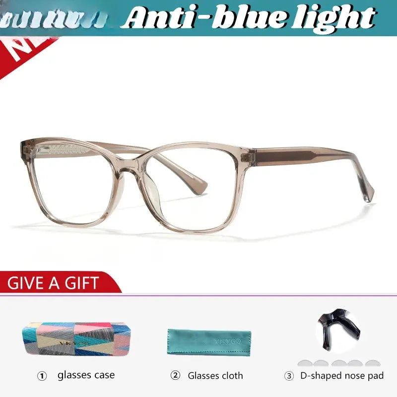 Women's Cat Eye Full Rim TR90 Reading Glasses 727022 — view 4 | Rx Spectacle
