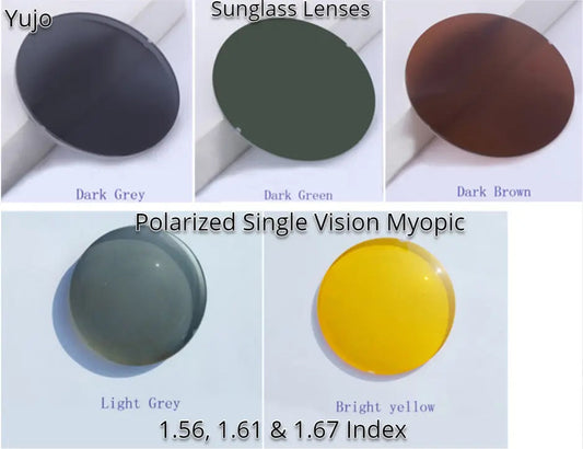 Single Vision Polarized Myopic Sunglass Lenses — view 1 | Rx Spectacle