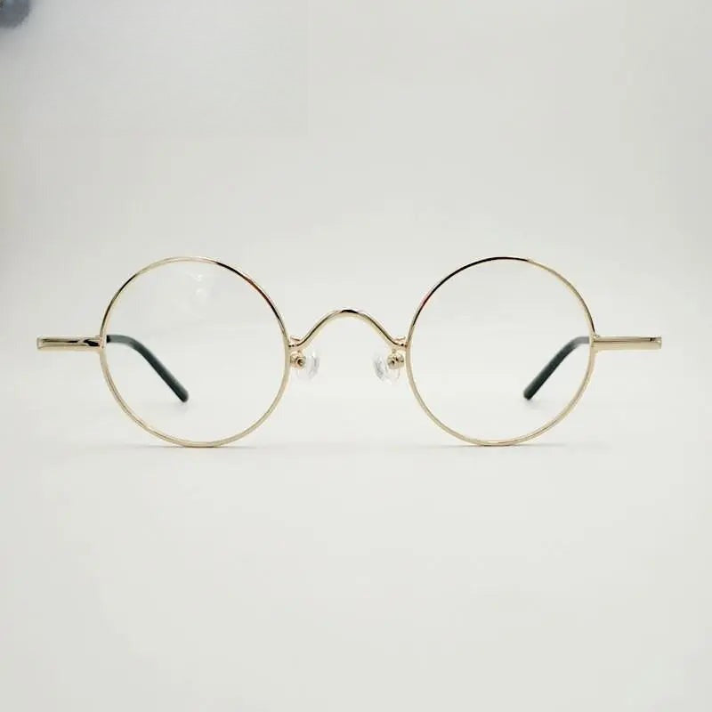 Unisex Round Full Rim Alloy Prescription Glasses 811008 — view 2 | Rx Spectacle
