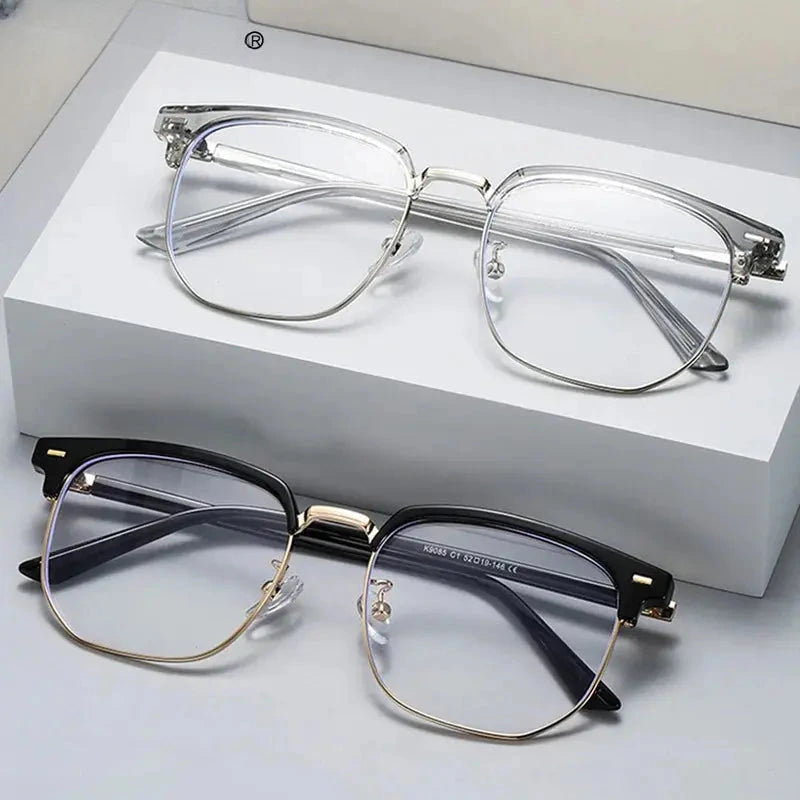 Unisex Square Full Rim TR90 Reading Glasses 49085 — view 1 | Rx Spectacle