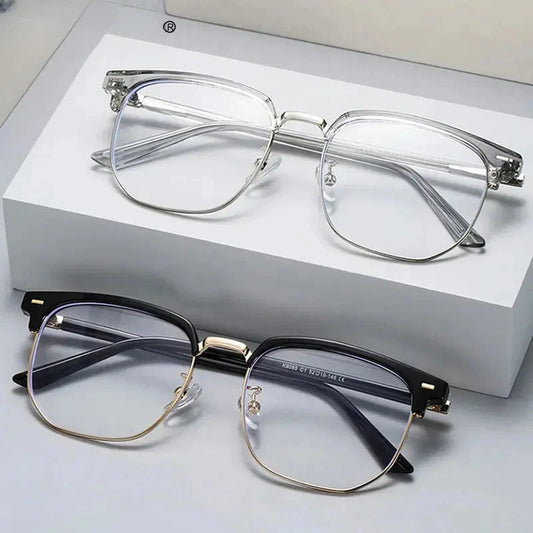 Unisex Square Full Rim TR90 Reading Glasses 49085 — view 1 | Rx Spectacle