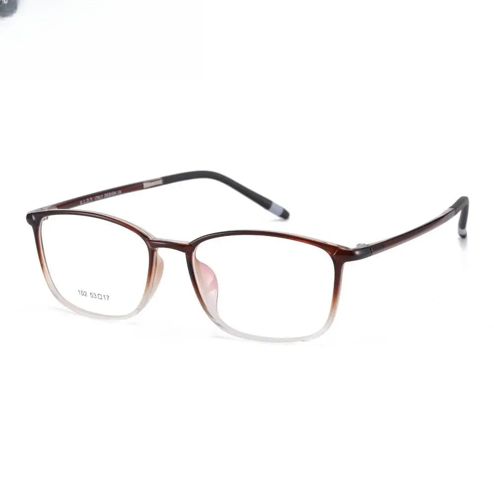 Unisex Round Full Rim Titanium Prescription Glasses 102 — view 11 | Rx Spectacle
