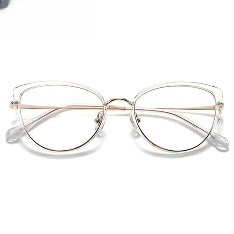Women's Cat Eye Full Rim Acetate Prescription Glasses 441042 — view 6 | Rx Spectacle