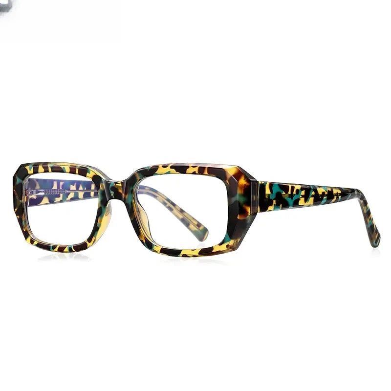 Women's Square Full Rim TR90 Reading Glasses 2154 — view 9 | Rx Spectacle