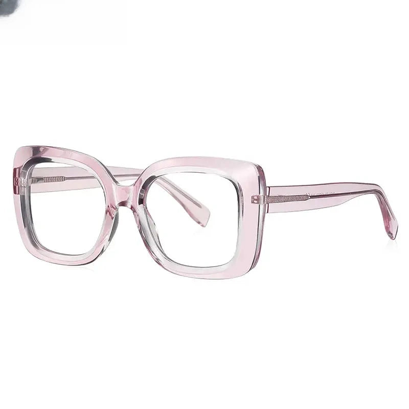 Women's Square Full Rim TR90 Reading Glasses 2171 — view 11 | Rx Spectacle
