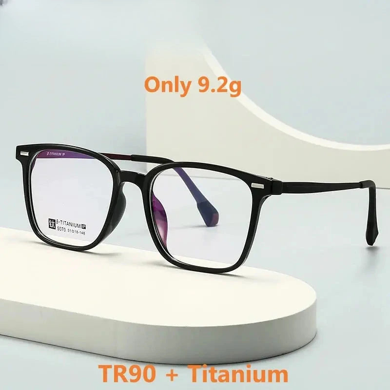 Unisex Square Full Rim TR90 Prescription Glasses 5070 — view 1 | Rx Spectacle