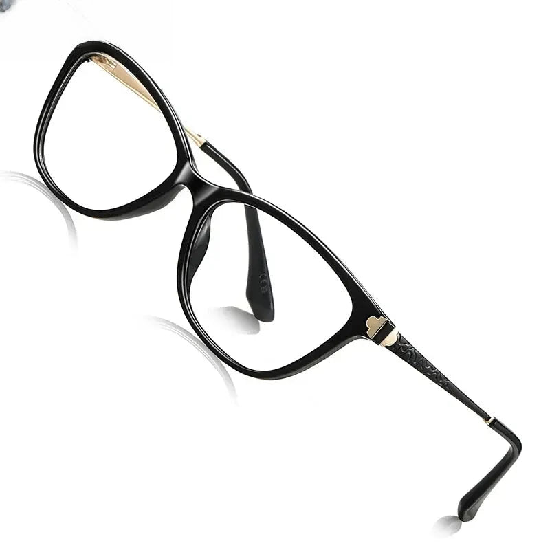 Women's Cat Eye Full Rim Reading Glasses 77231 — view 1 | Rx Spectacle