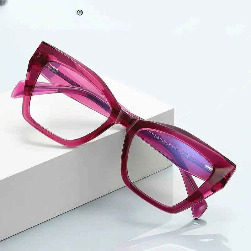 Women's Cat Eye Full Rim TR90 Reading Glasses 2167 — view 1 | Rx Spectacle