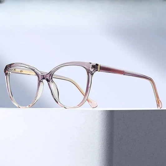Women's Square Full Rim TR90 Prescription Glasses 392605 — view 1 | Rx Spectacle