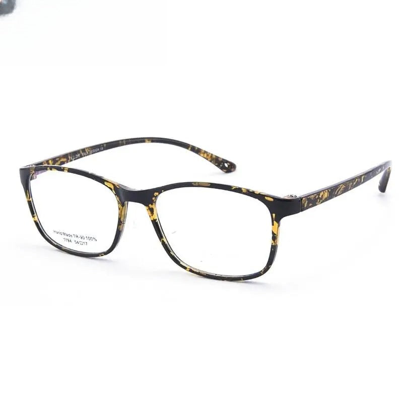 Men's Square Full Rim Titanium Sports Glasses 1194 — view 8 | Rx Spectacle