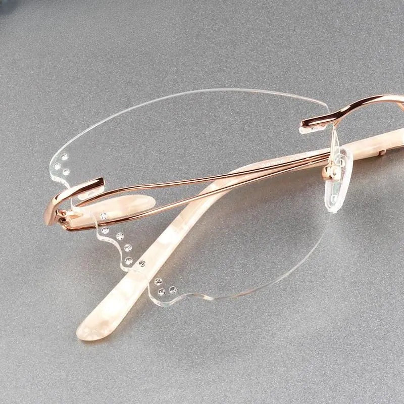 Women's Rimless Prescription Glasses 88205 — view 5 | Rx Spectacle