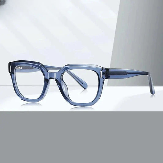 Unisex Round Full Rim Titanium Prescription Glasses 54009 — view 1 | Rx Spectacle