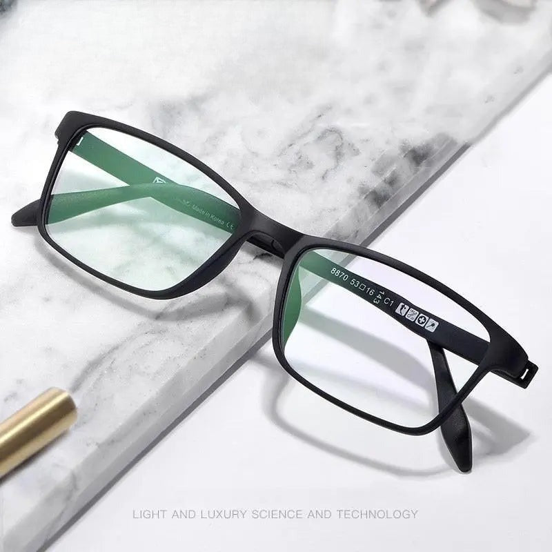 Unisex Square Full Rim TR90 Prescription Glasses 8870 — view 1 | Rx Spectacle