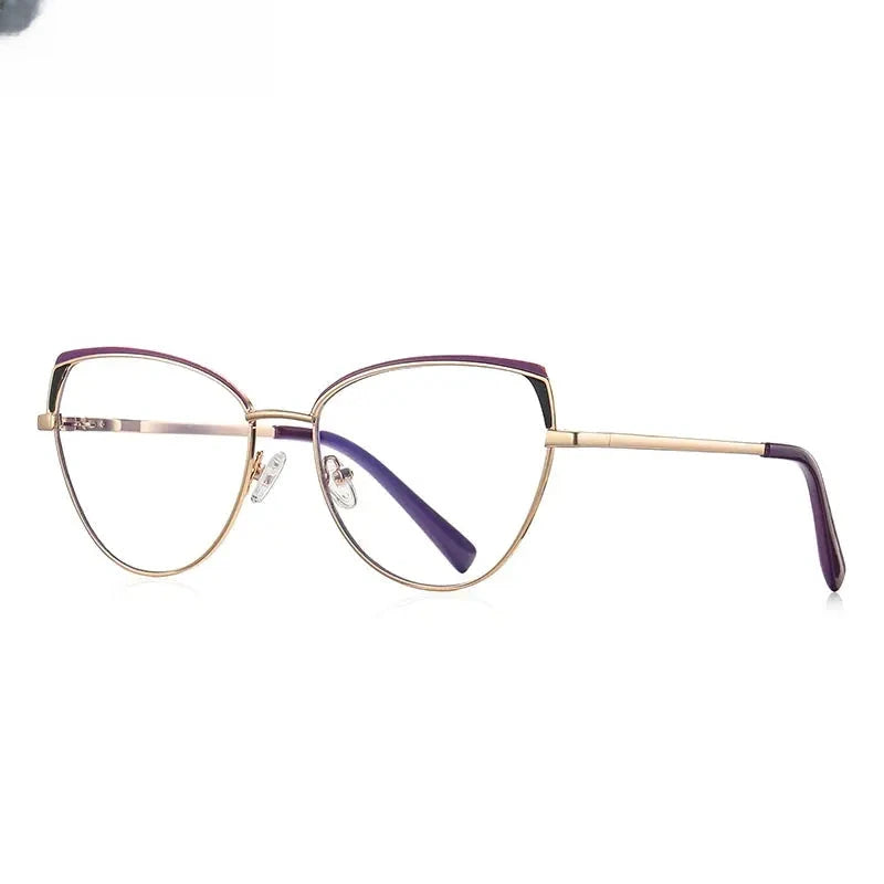 Unisex Square Full Rim Stainless Steel Reading Glasses 3105 — view 12 | Rx Spectacle