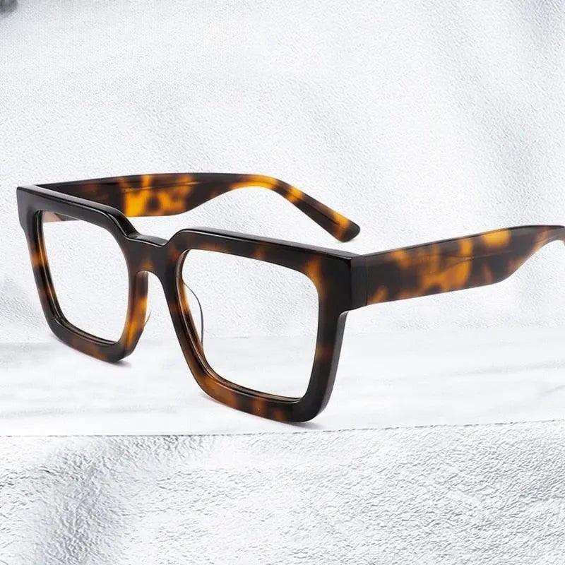 Unisex Square Full Rim Acetate Prescription Glasses Gxyj793 — view 1 | Rx Spectacle