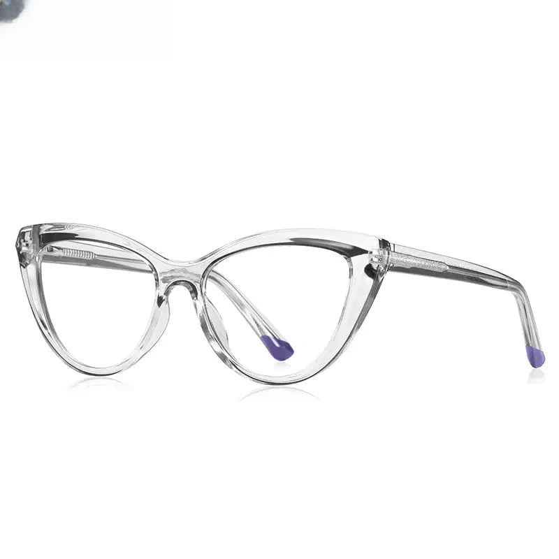 Women's Cat Eye Full Rim Reading Glasses Pfd2152 — view 6 | Rx Spectacle