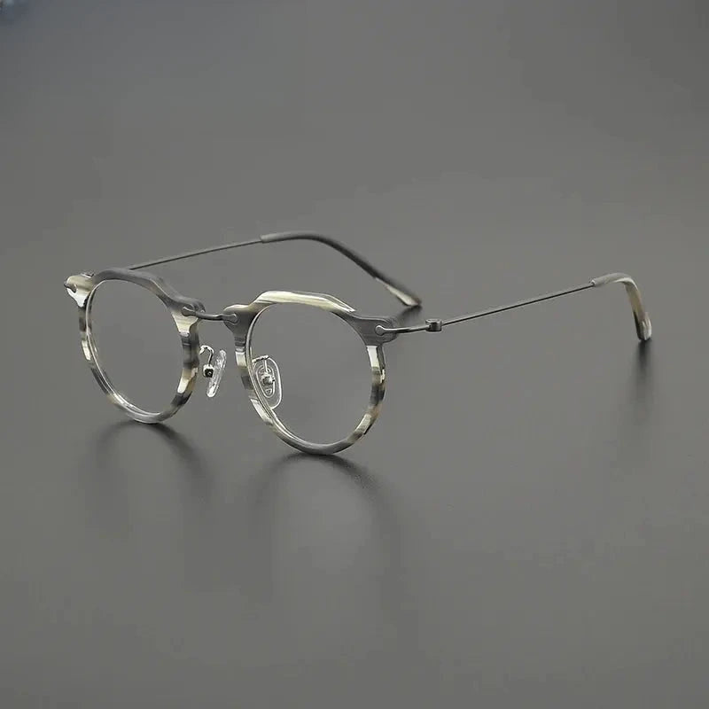 Unisex Square Full Rim Titanium Prescription Glasses G85905 — view 1 | Rx Spectacle