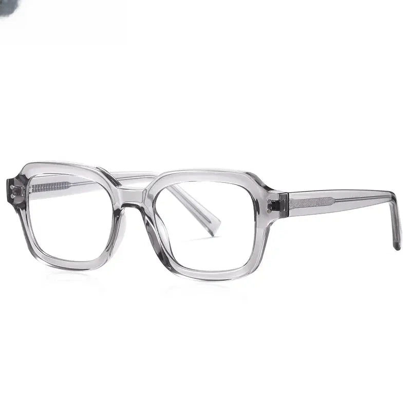 Women's Square Full Rim Plastic Reading Glasses Pfd2190 — view 10 | Rx Spectacle