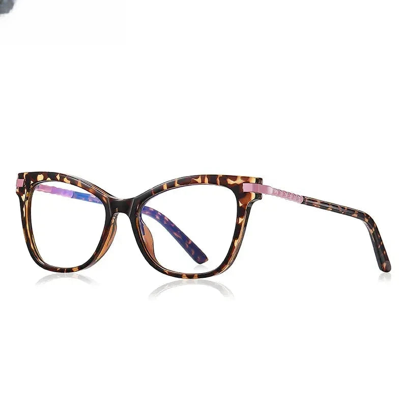 Women's Square Full Rim TR90 Reading Glasses 2108 — view 10 | Rx Spectacle