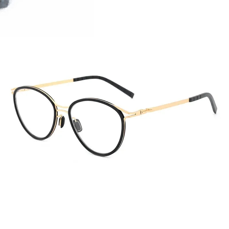 Women's Cat Eye Full Rim Acetate Prescription Glasses 408903 — view 3 | Rx Spectacle