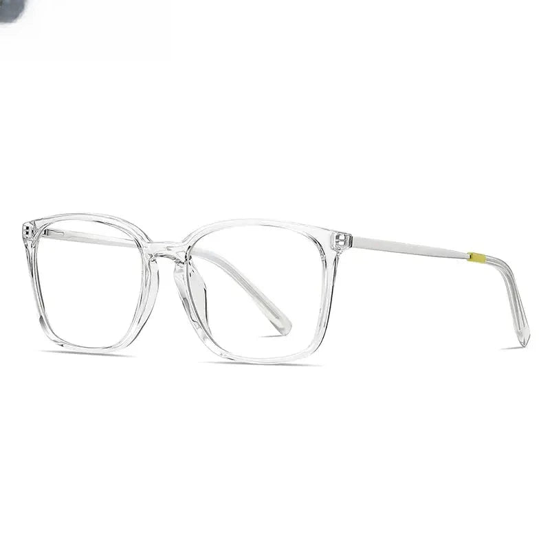 Men's Square Full Rim Titanium Reading Glasses 2079 — view 7 | Rx Spectacle