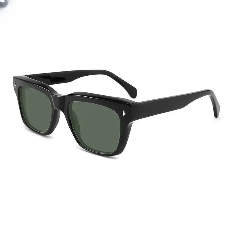 Unisex Square Full Rim Acetate Prescription Glasses Mo15 — view 22 | Rx Spectacle