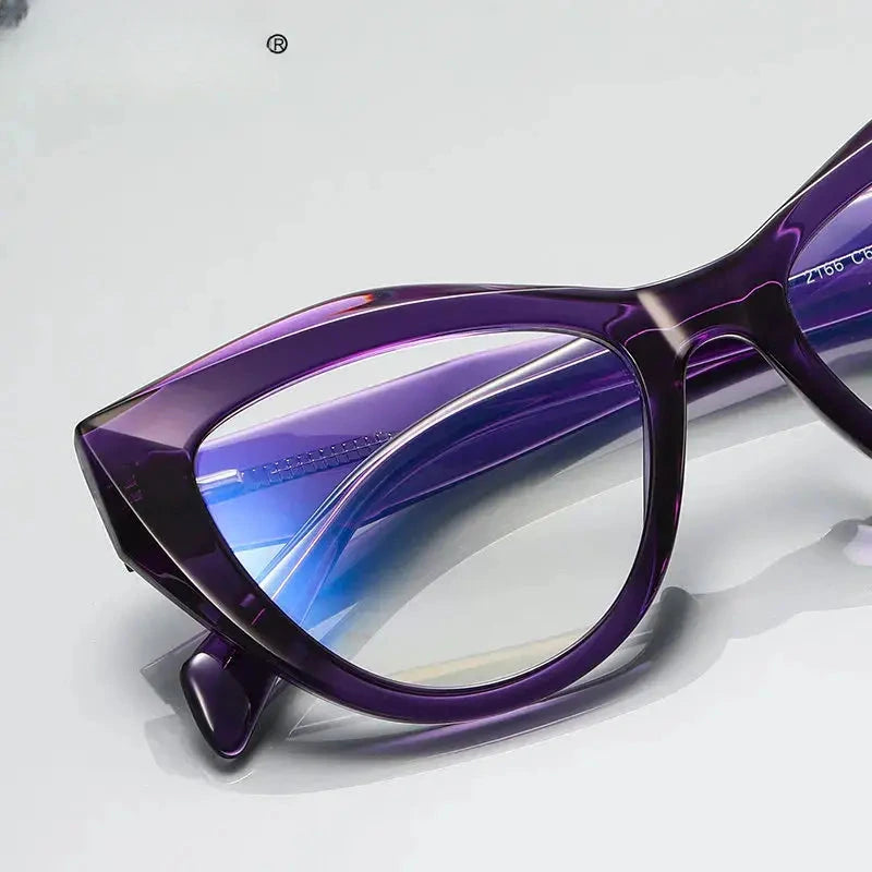 Unisex Butterfly Full Rim Titanium Reading Glasses 2166 — view 2 | Rx Spectacle