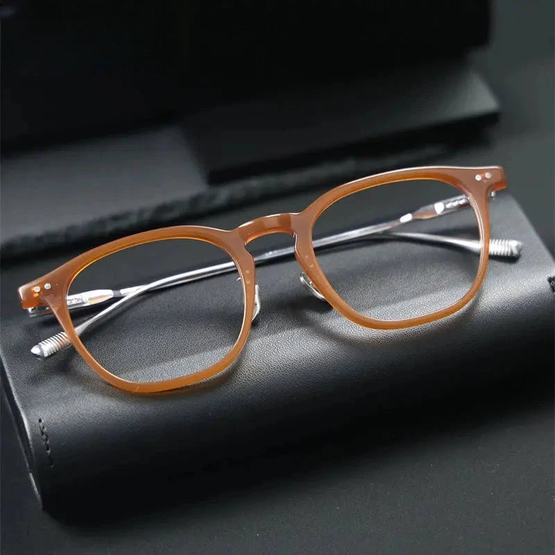 Women's Round Full Rim Acetate Prescription Glasses 803100 — view 5 | Rx Spectacle