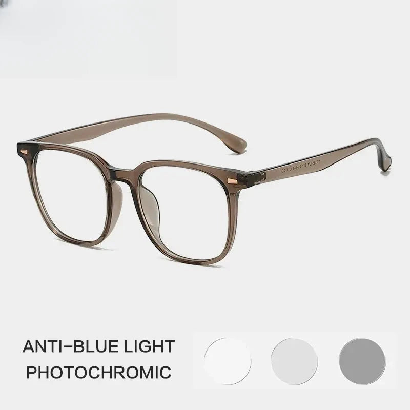 Unisex Square Full Rim Titanium Reading Glasses G61351 — view 4 | Rx Spectacle