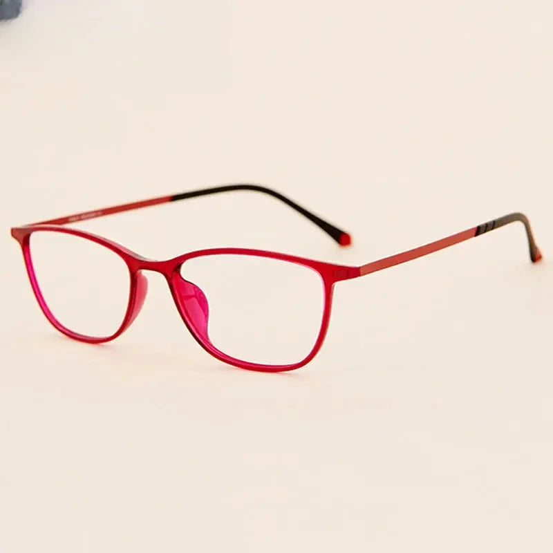 Women's Square Full Rim Acetate Prescription Glasses 11149 — view 4 | Rx Spectacle