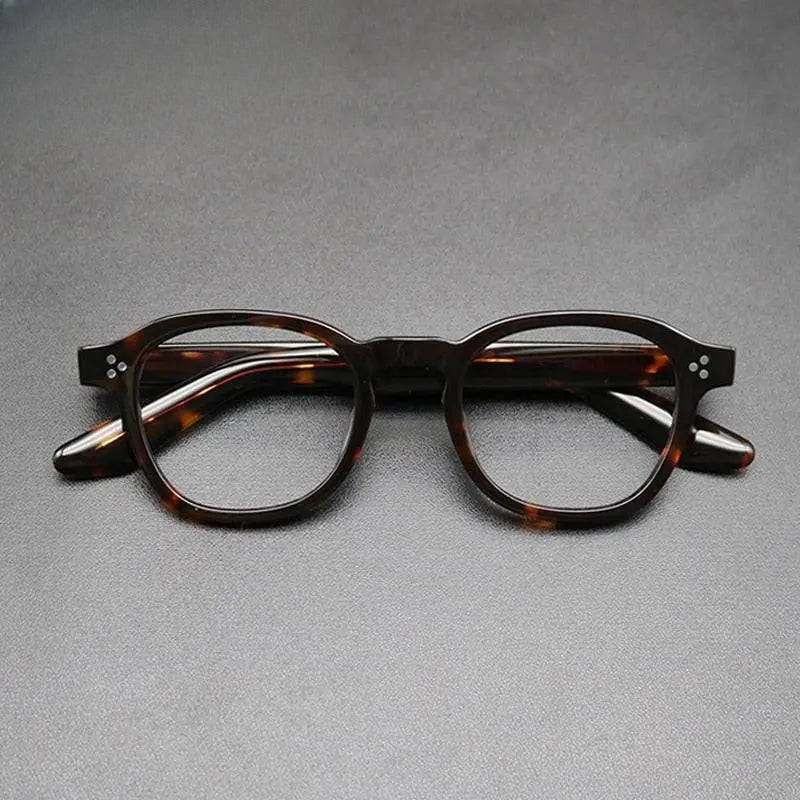 Unisex Square Full Rim Acetate Prescription Glasses Gxyj684 — view 1 | Rx Spectacle