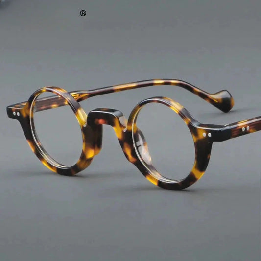 Unisex Round Full Rim Acetate Reading Glasses 623202 — view 1 | Rx Spectacle