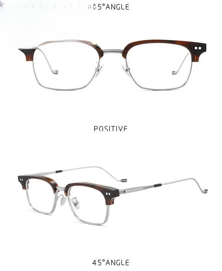 Unisex Square Full Rim Acetate Prescription Glasses Gxyj184 — view 19 | Rx Spectacle