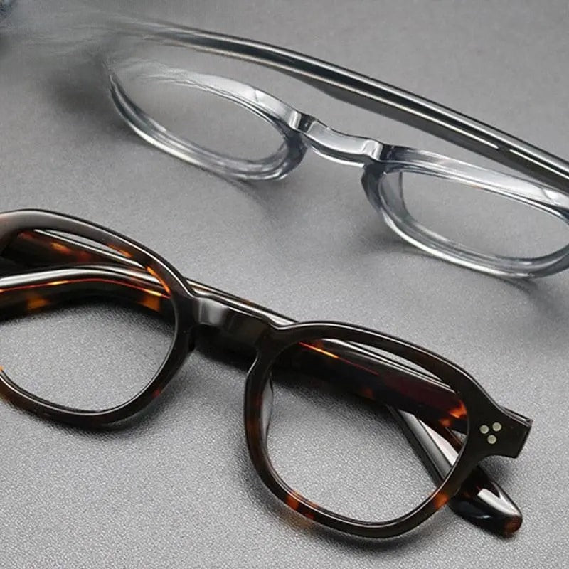 Unisex Square Full Rim Acetate Prescription Glasses Gxyj684 — view 6 | Rx Spectacle
