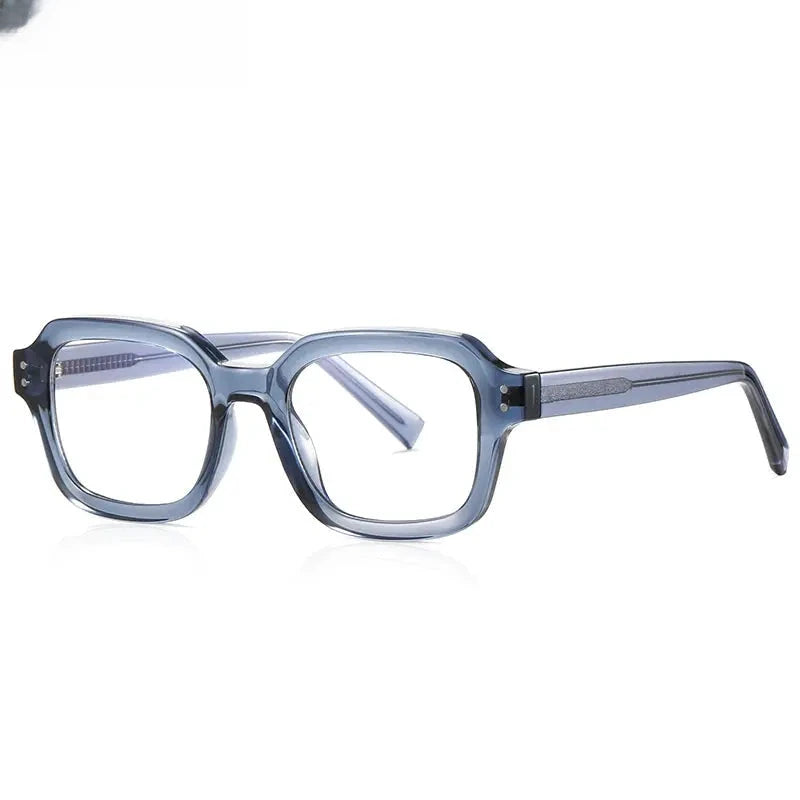 Women's Square Full Rim Plastic Reading Glasses Pfd2190 — view 11 | Rx Spectacle