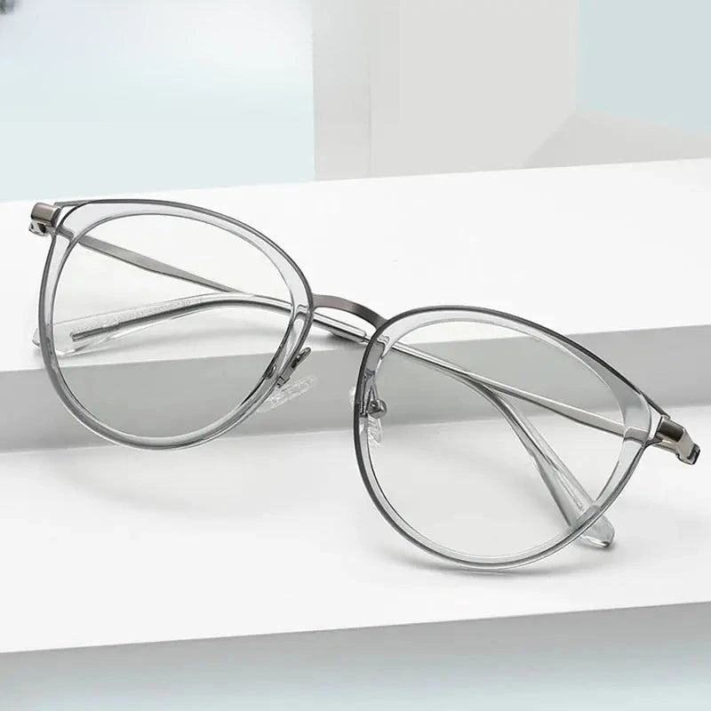 Unisex Oval Full Rim TR90 Prescription Glasses 92329 — view 1 | Rx Spectacle